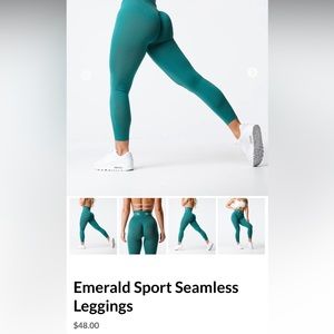 NVGTN - Emerald Sport Seamless Legging